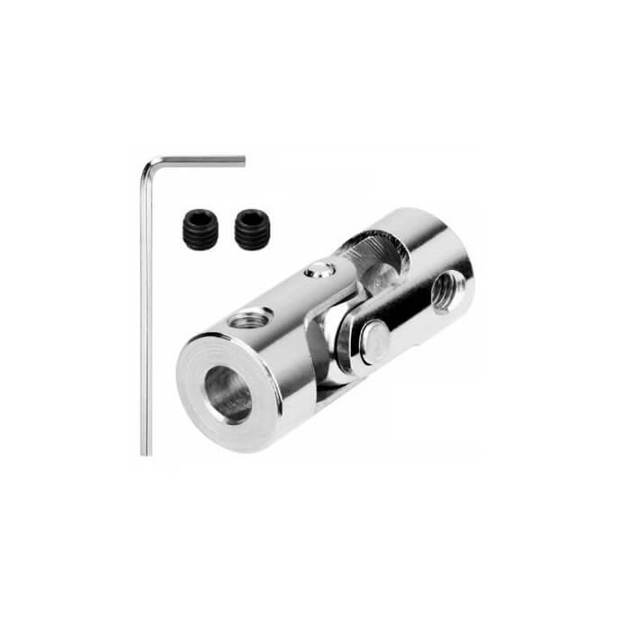 خرید و قیمت کوپلینگ یونیورسال چهار شاخ 10mmx10mm