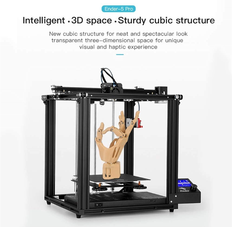 پرینتر سه بعدی کریلیتی مدل Ender 5 Pro 3D Printer برند Creality